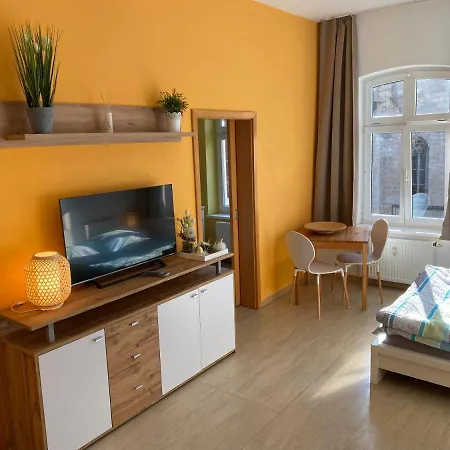 Apartment Altstadt-Panorama Meiningen Buitenkant foto
